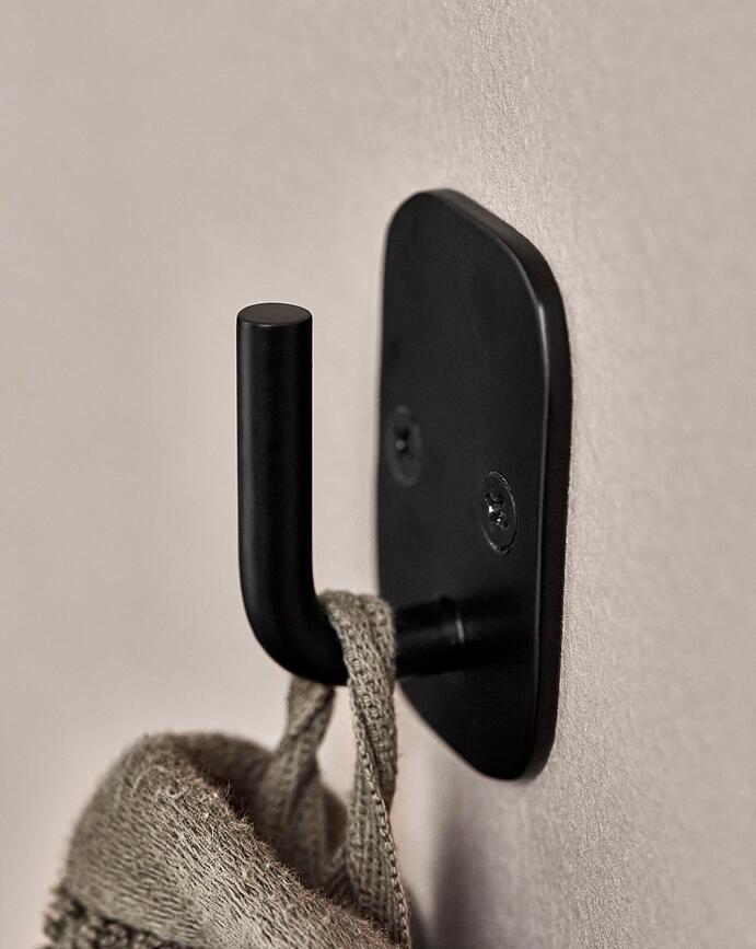 Gancho de pared Pati, negro