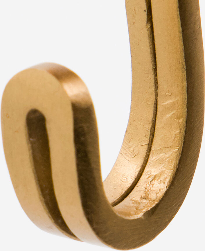 Ganchos de pared de latón Yra, 5 cm, 4 unidades