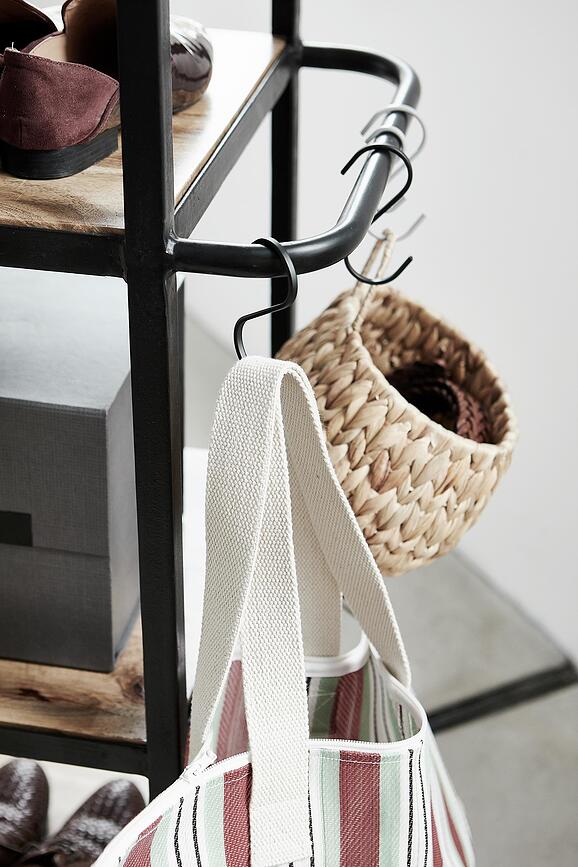 Ganchos Snap pequeños, negros, 6 unidades