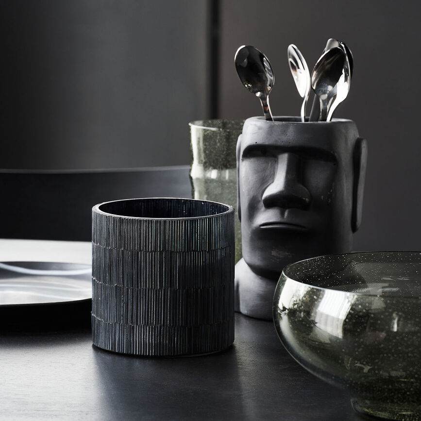 Gara Photophore, 10 cm, noir