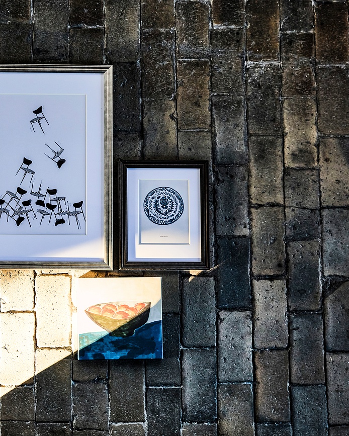 Gia Tableau encadré, 23 x 30 cm