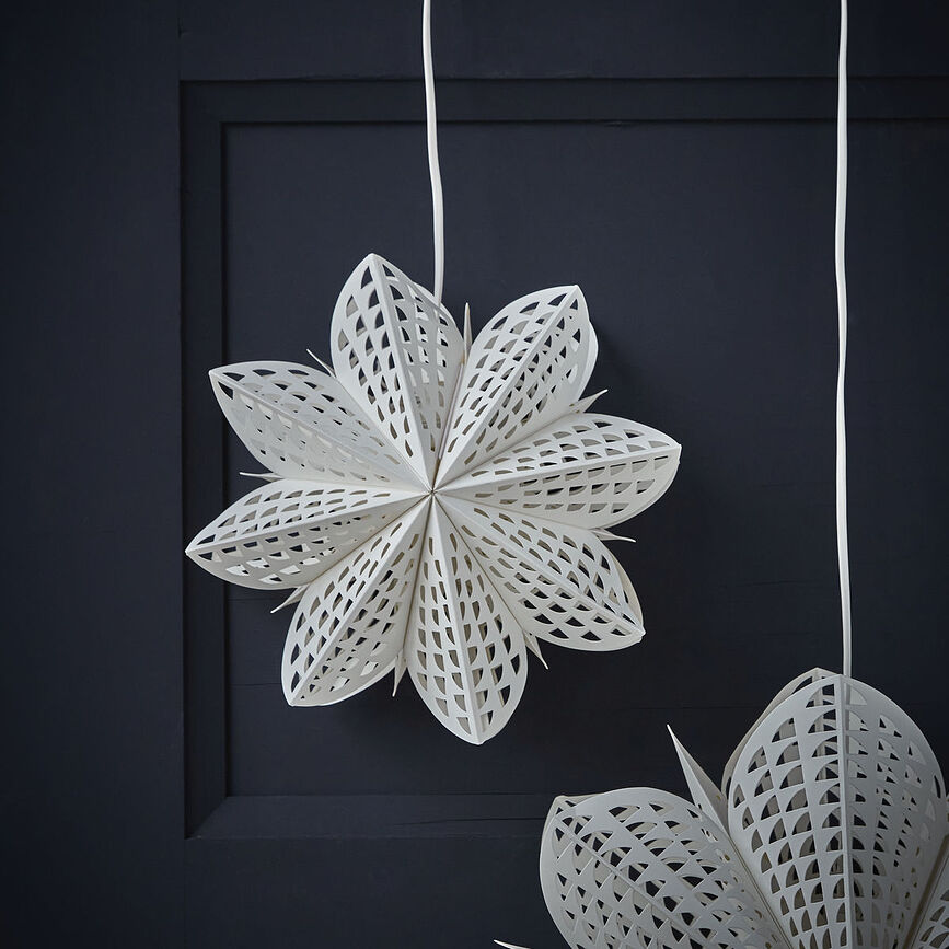 Gint Étoile de Noël, 45 cm, blanche