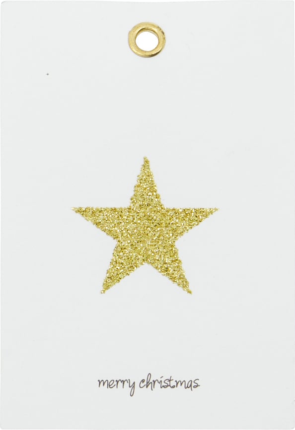 Glitr Etikete za Poklone 12 kom.