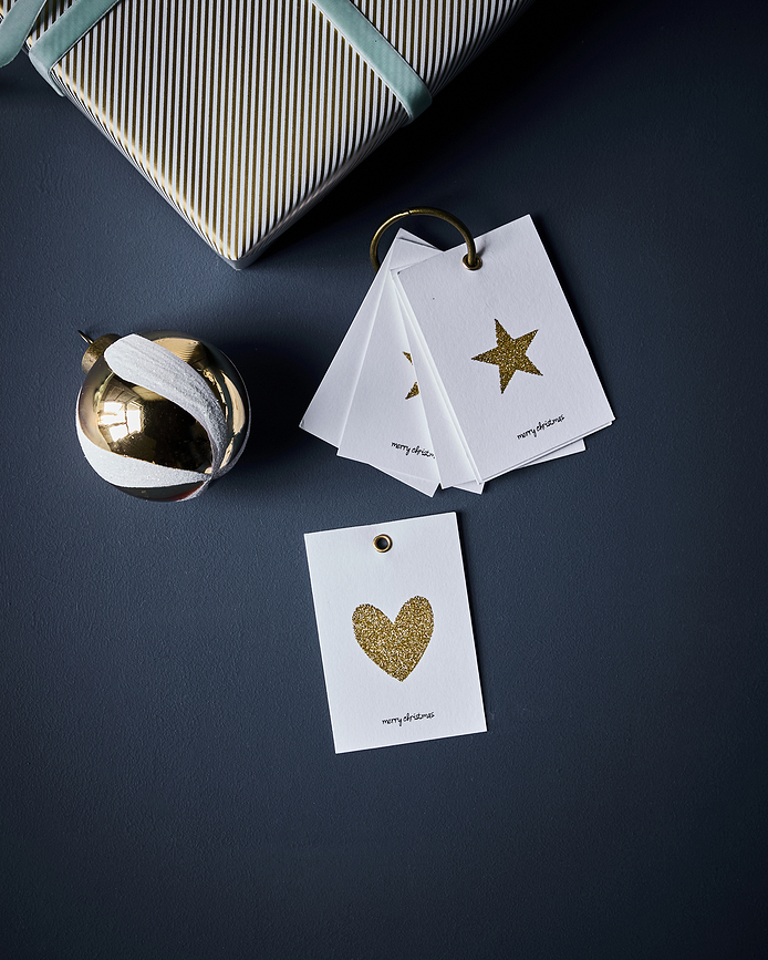 Glitr Étiquettes Cadeaux, Lot de 12