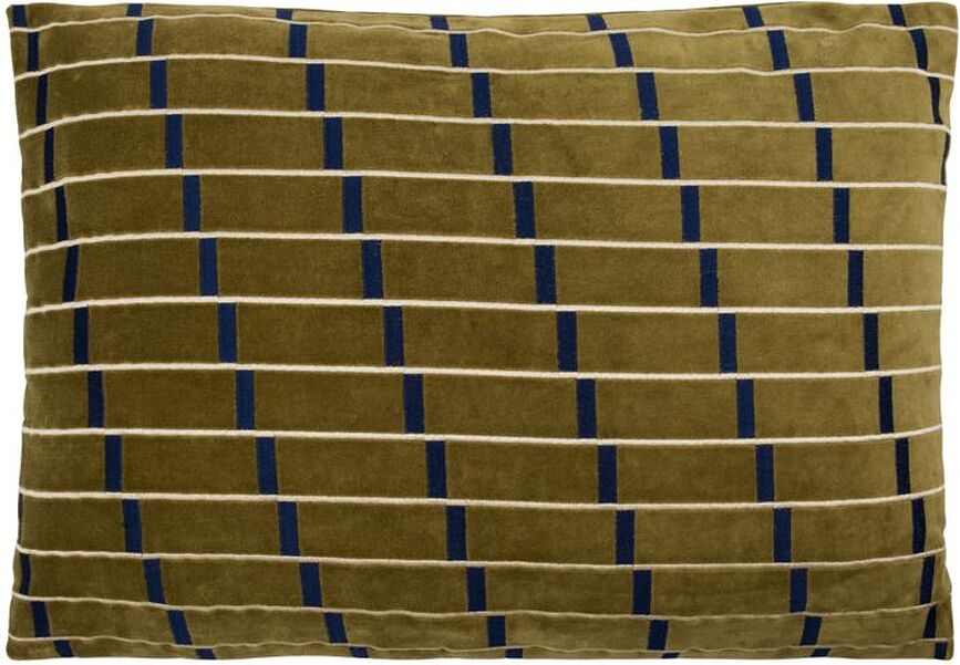 Gona Housse de Coussin 40 x 60 cm, ambre