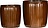 Groove Pots de Fleurs 30 cm, marrons, Lot de 2