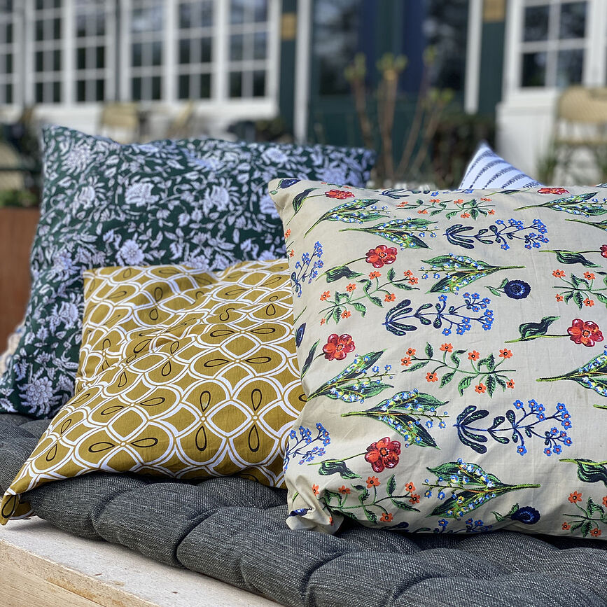 Hako Prevleka za vzglavnik, 50 x 50 cm, zlata