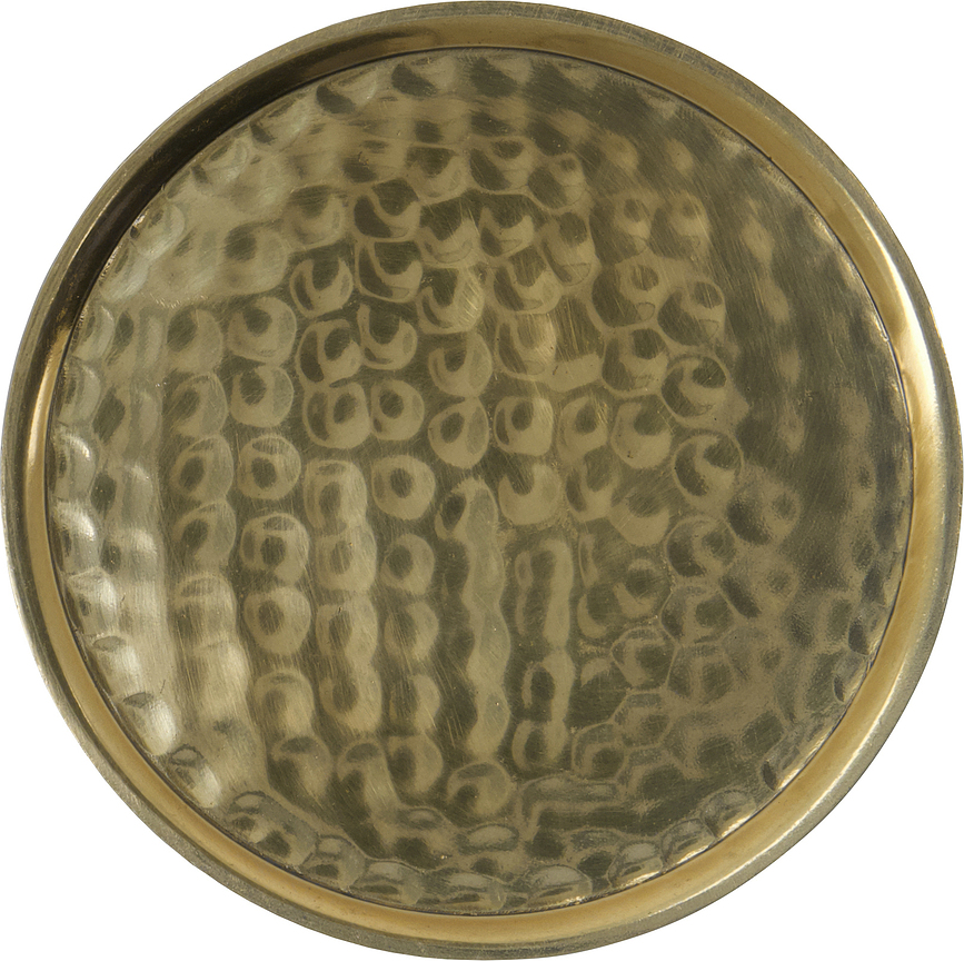 Hammer Sous-verres, dorés, Lot de 5