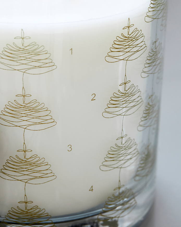 HDAdwent Svijeća adventska srebrna