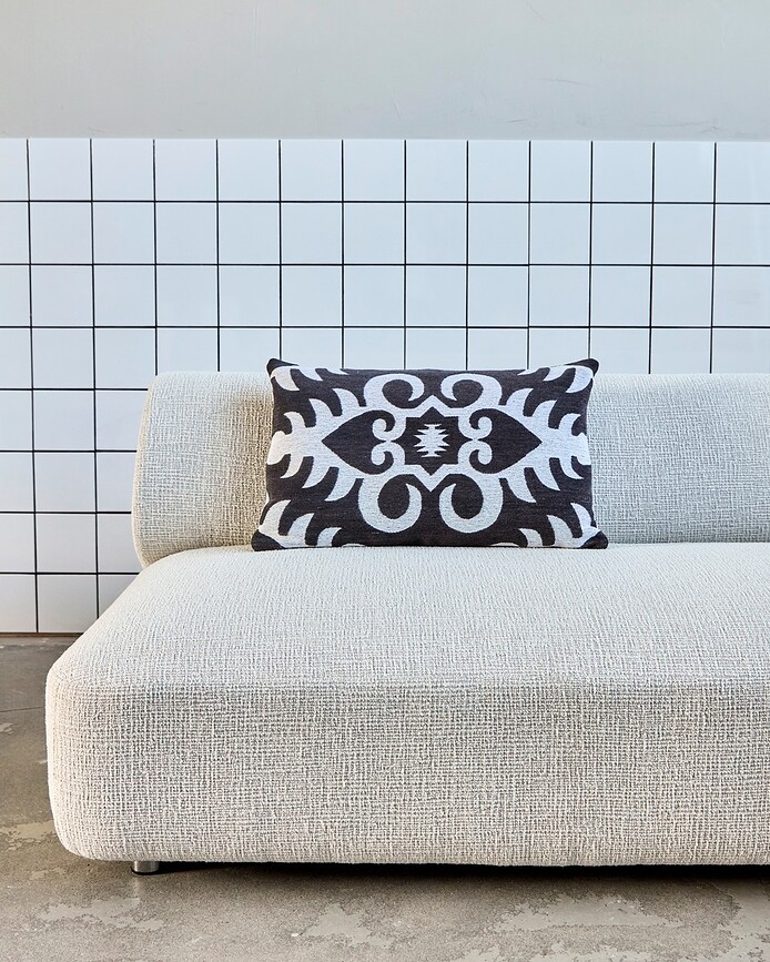 HDAmici Prevleka za vzglavnik, 40 x 60 cm, kremno-modra