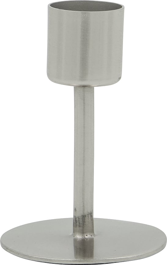 HDAnit Svijećnjak za klasičnu svijeću 7 cm srebrni