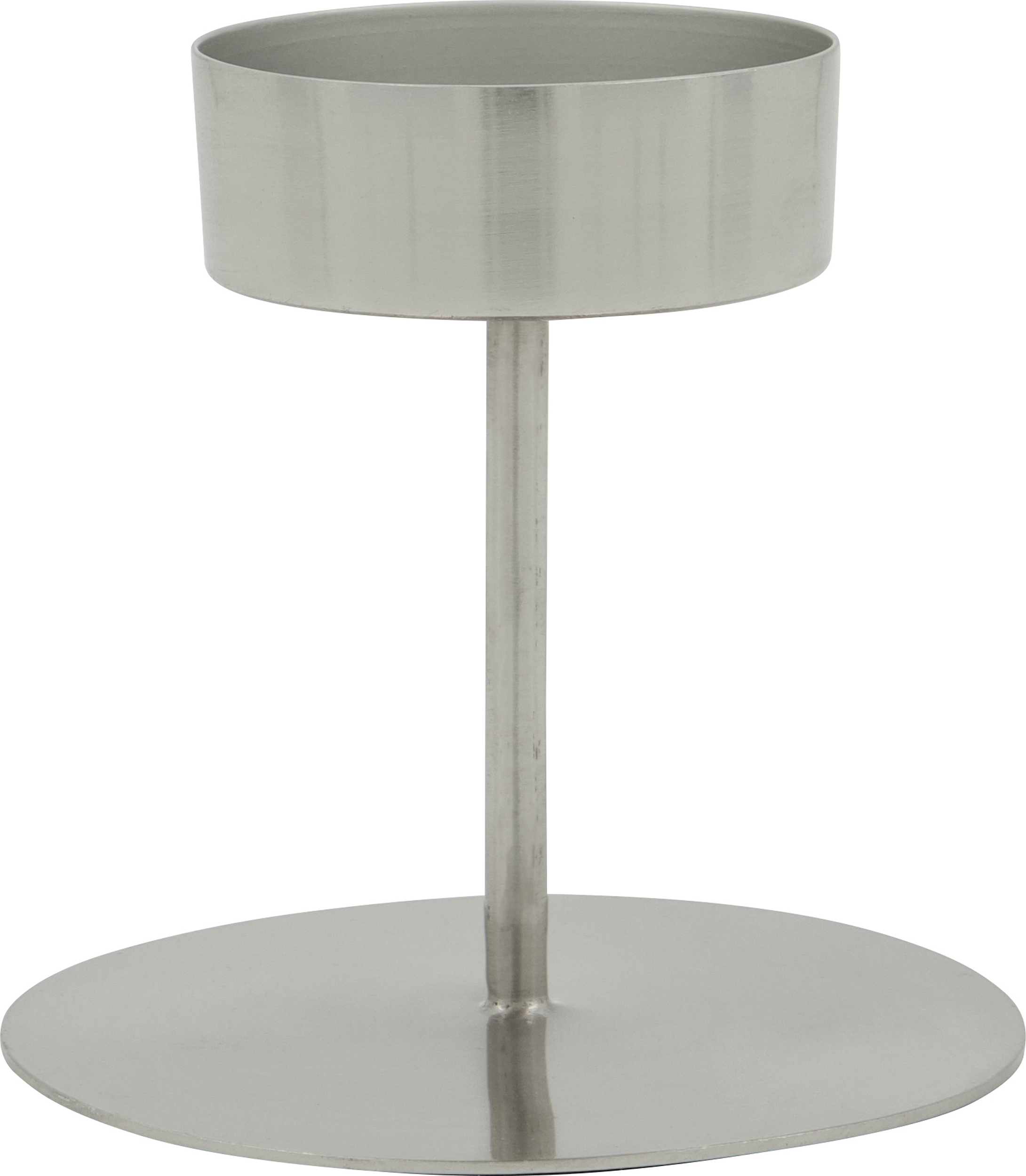 HDAnit Teelichthalter 10 cm, silber