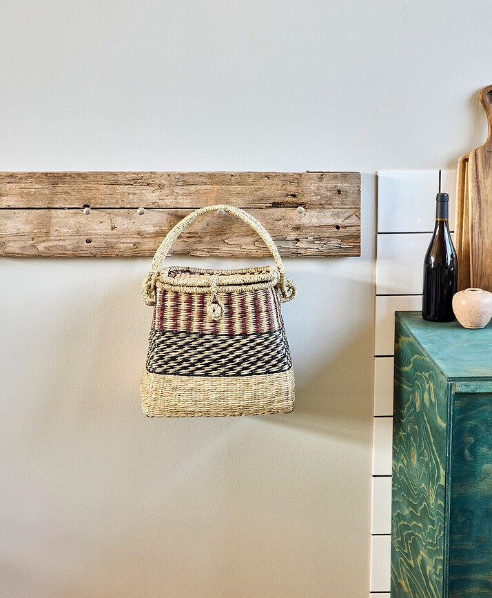 HDBasked Košara s ručkom smeđe-bež