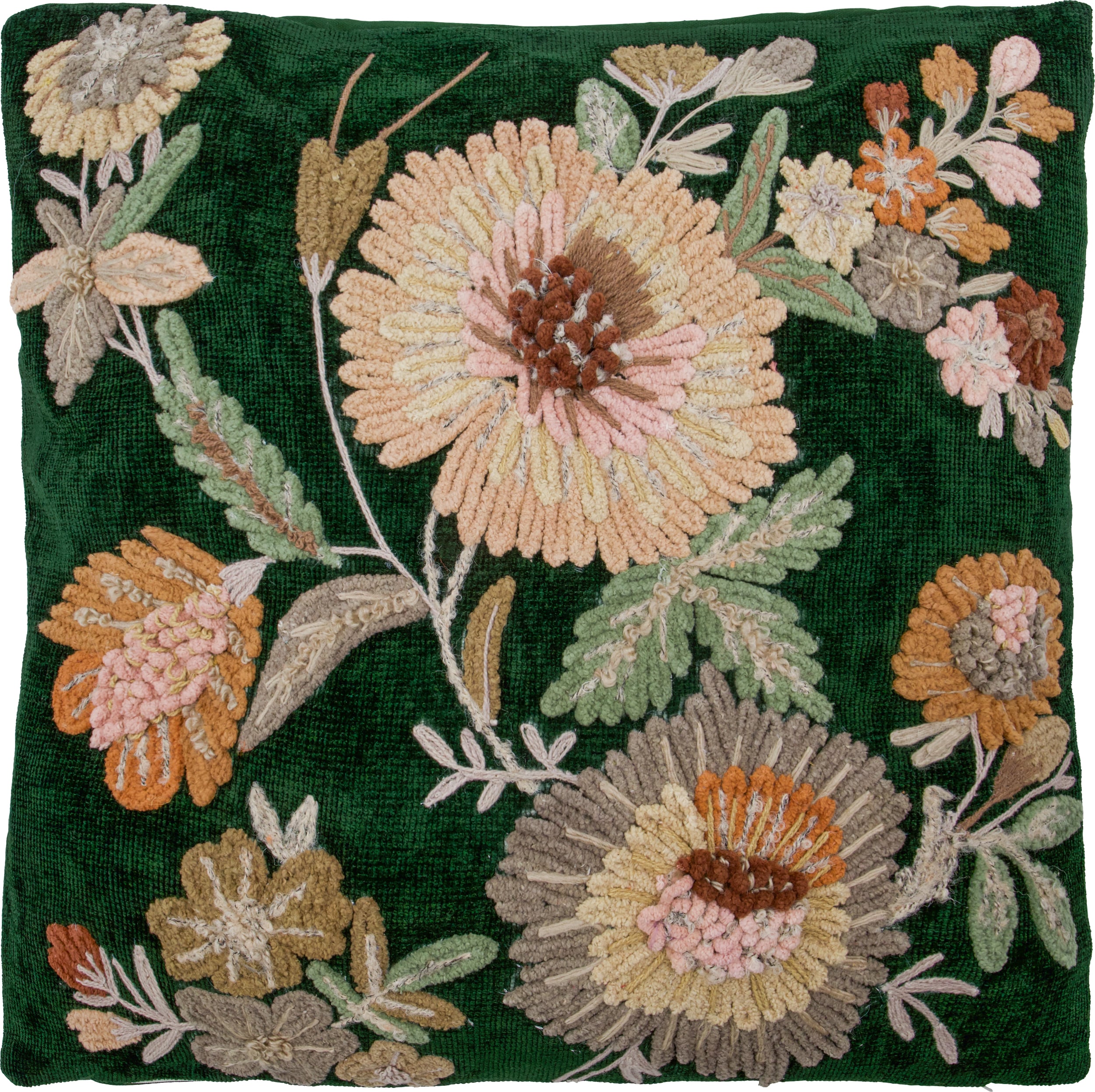 HDBota Kissenbezug 50 x 50 cm, dunkelgrün