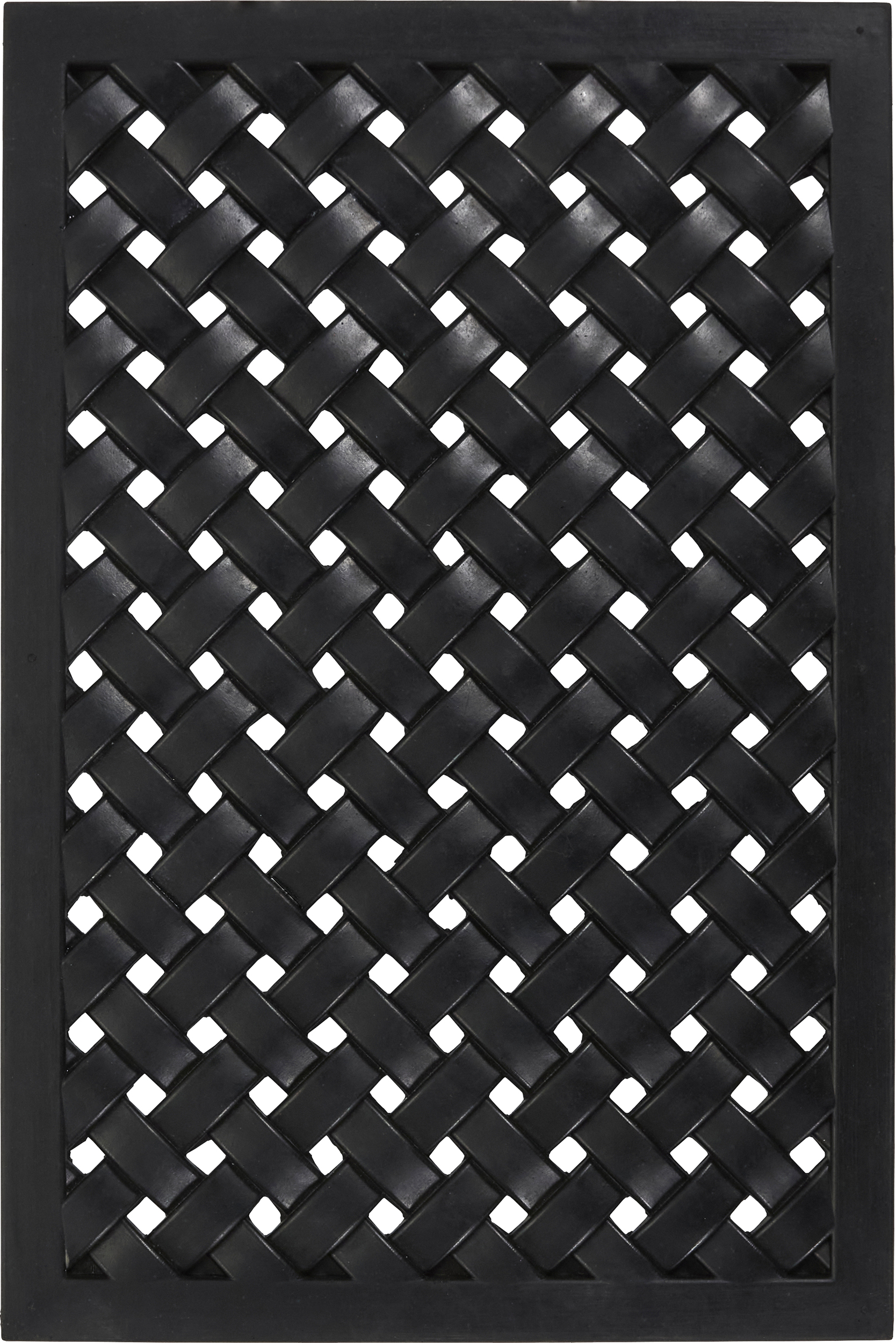 HDBraid Fußmatte 40 x 60 cm, schwarz
