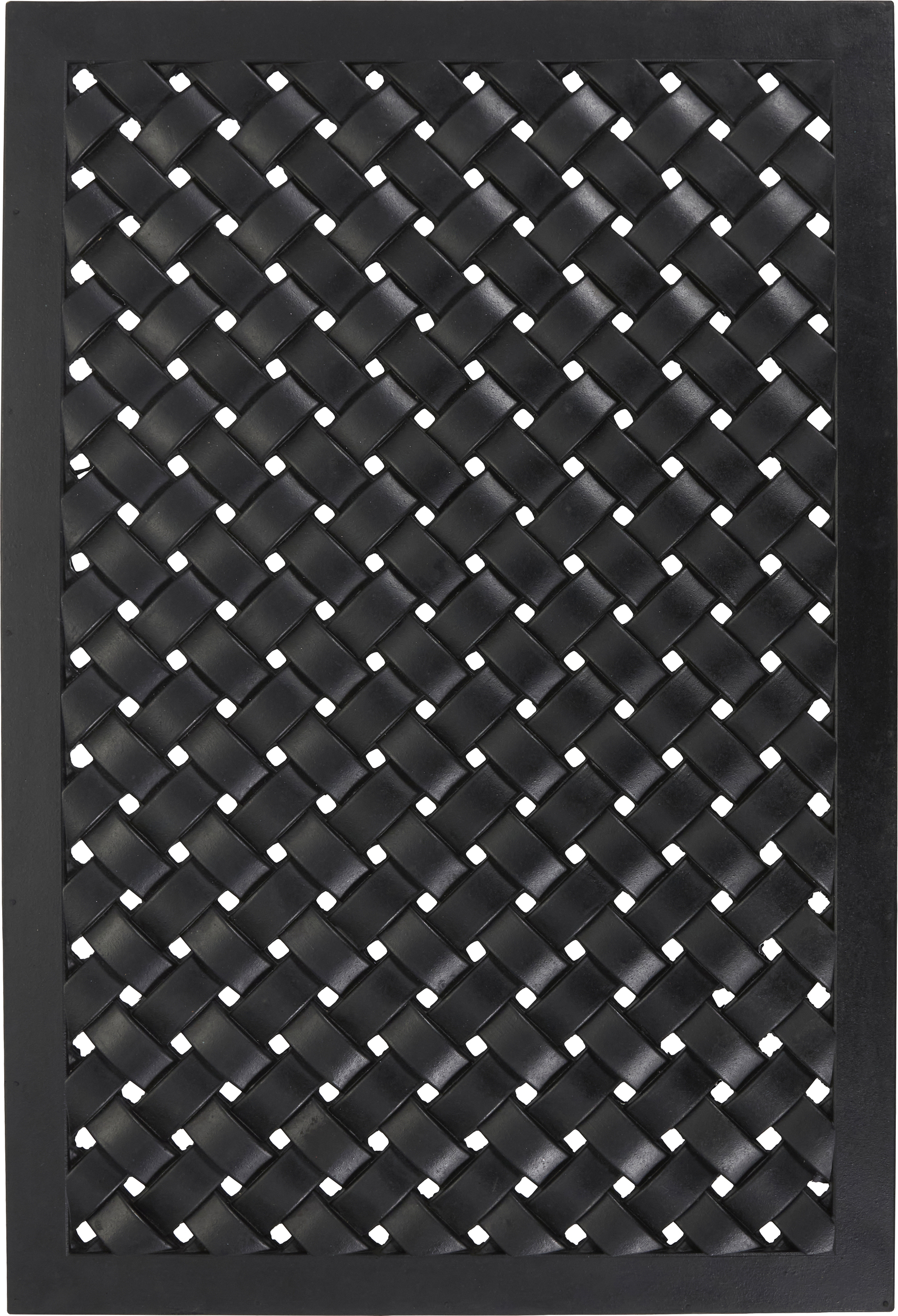 HDBraid Fußmatte 60 x 90 cm, schwarz