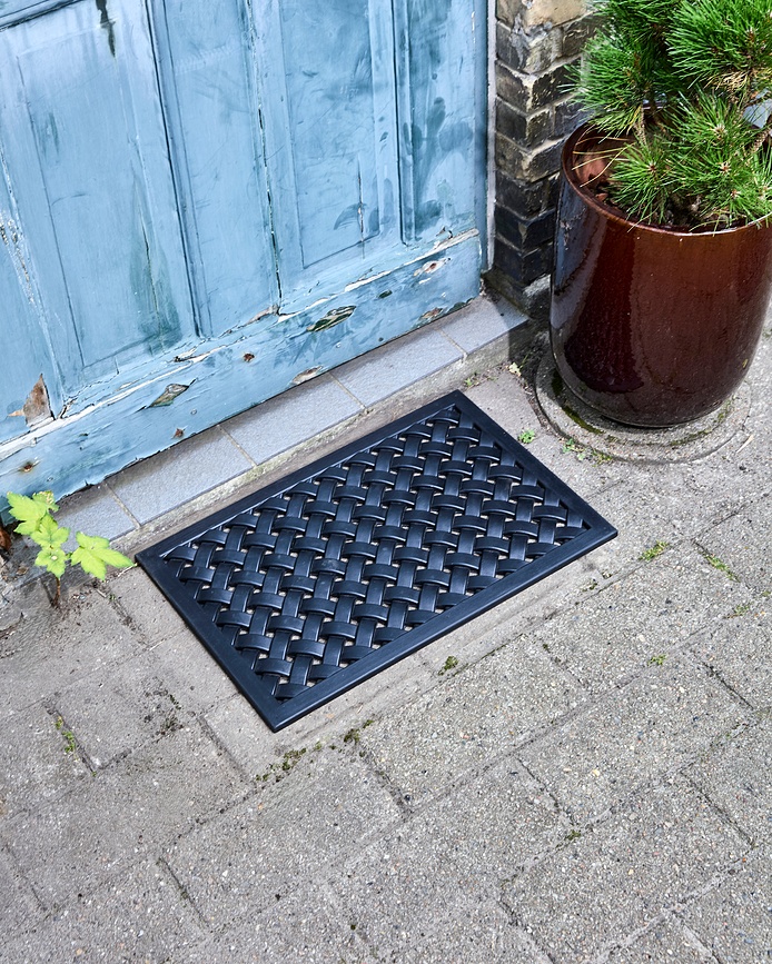 HDBraid Otirač 60 x 90 cm crni