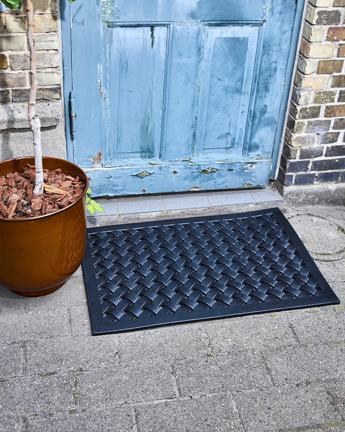 HDBraid Paillasson 60 x 90 cm, noir