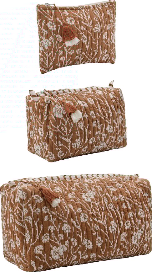 HDCare Νεσεσέρ, καφέ, 3 τμχ