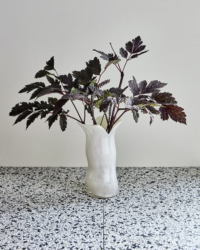 HDCuff Vaza 24 cm kremasta