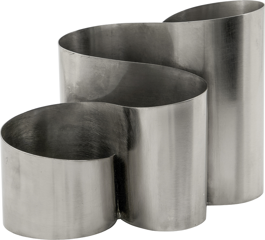 HDCurve Organizator za uredski pribor 14 x 19 cm srebrni