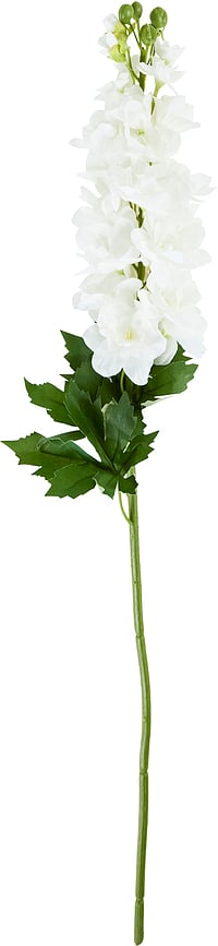 HDDelphinium Τεχνητό Λουλούδι, λευκό