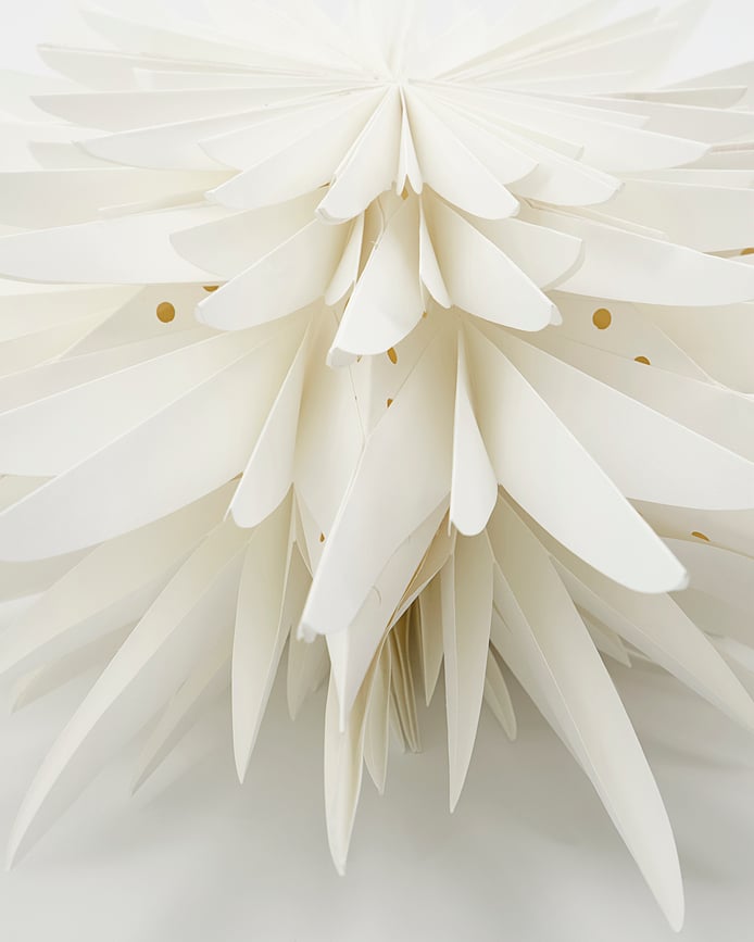 HDDust Étoile de Noël, grande, beige clair