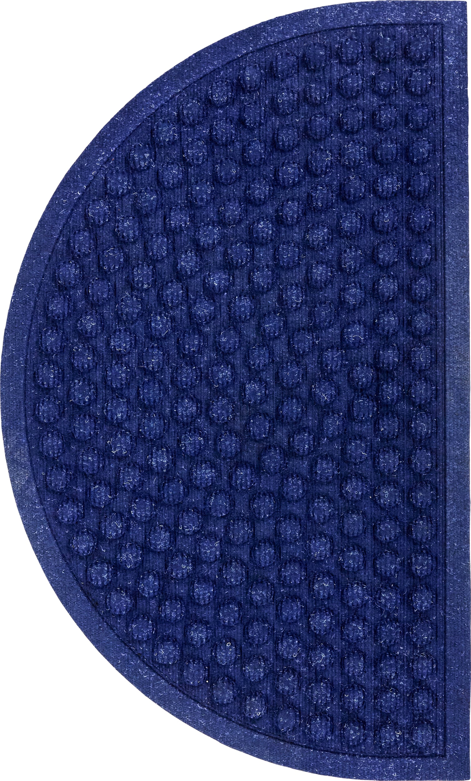 HDEntry Fußmatte halbrund, 75 x 45 cm, marineblau
