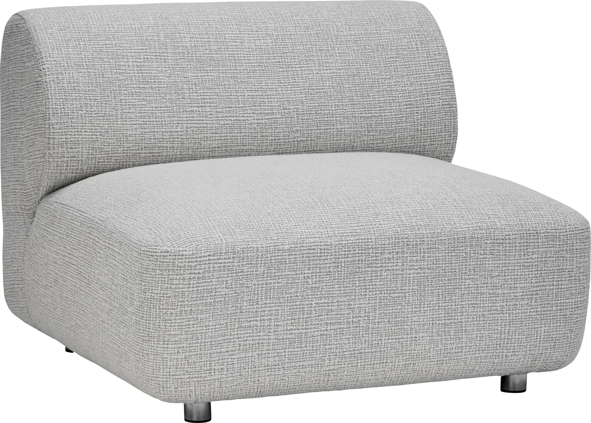 HDFeel Einzelsessel quadratisch, 95 x 95 cm, grau