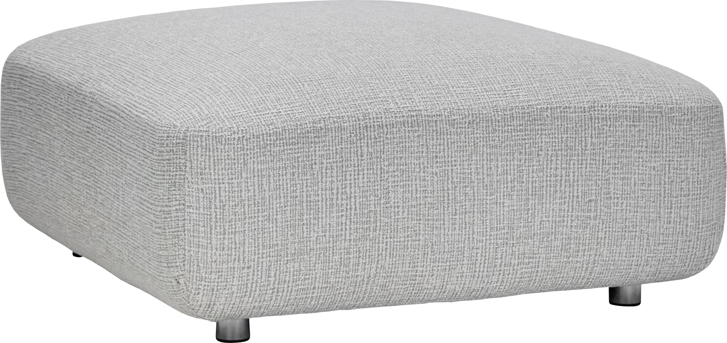 HDFeel Sitzsack quadratisch, 95 x 95 cm, grau