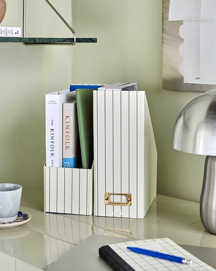 HDHold Organizatorji za revije, kremno-modri, 2 kosa