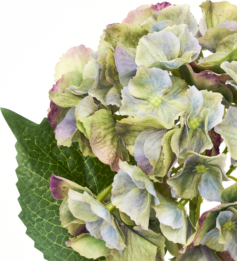 HDHydrangea Fleur artificielle, verte