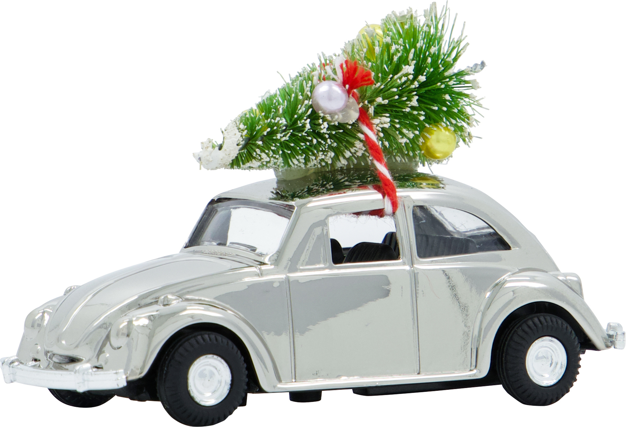 HDMini Weihnachtsauto, silber