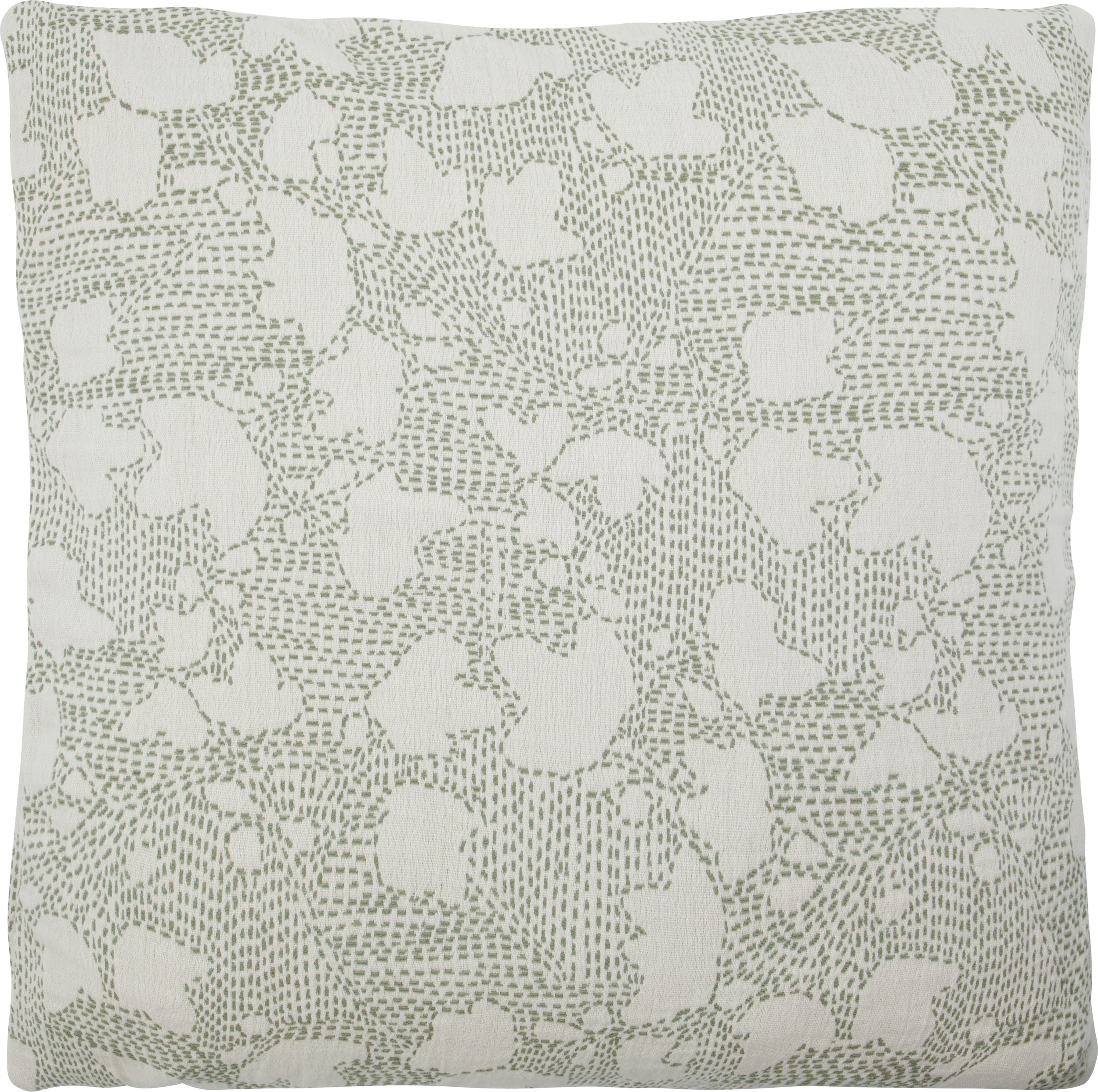 HDMori Kissenbezug 50 x 50 cm, creme-khaki
