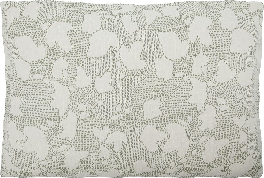 HDMori Μαξιλαροθήκη, 40 x 60 cm, κρεμ-χακί