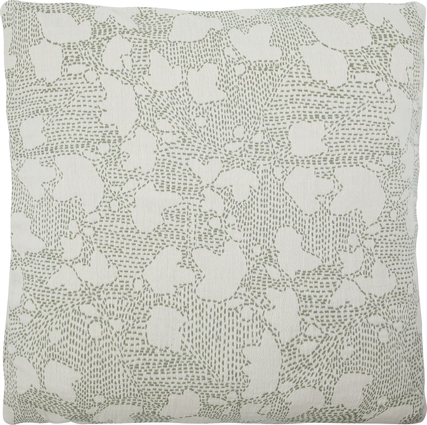 HDMori Μαξιλαροθήκη, 50 x 50 εκ., κρεμ-χακί