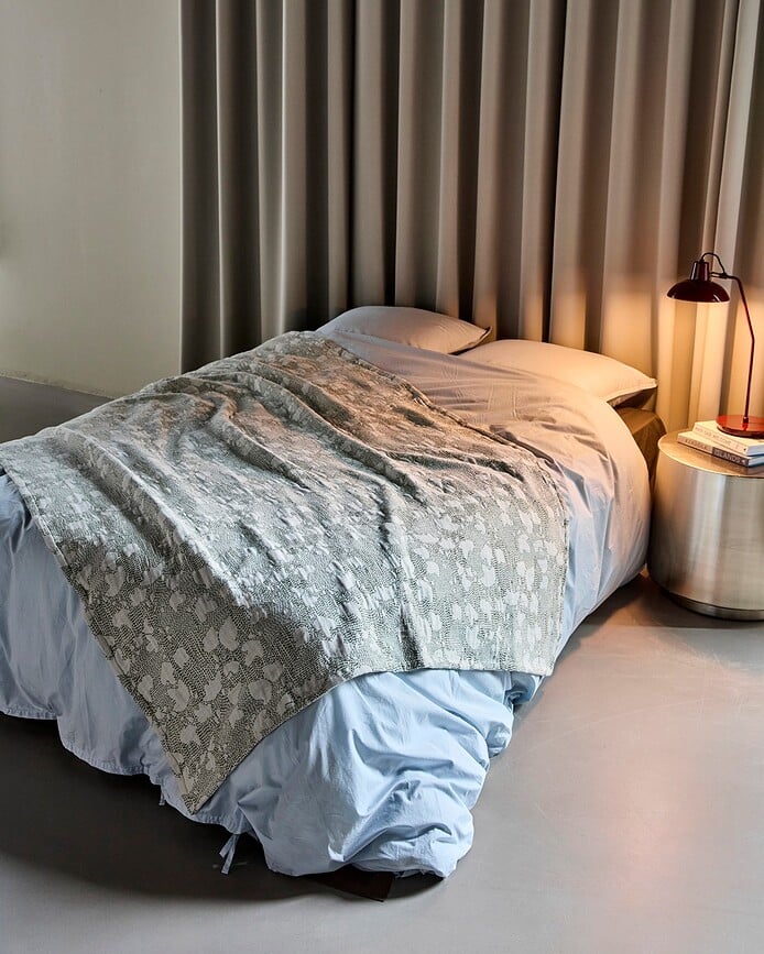 HDMori Tagesdecke 250 x 250 cm, creme-khaki