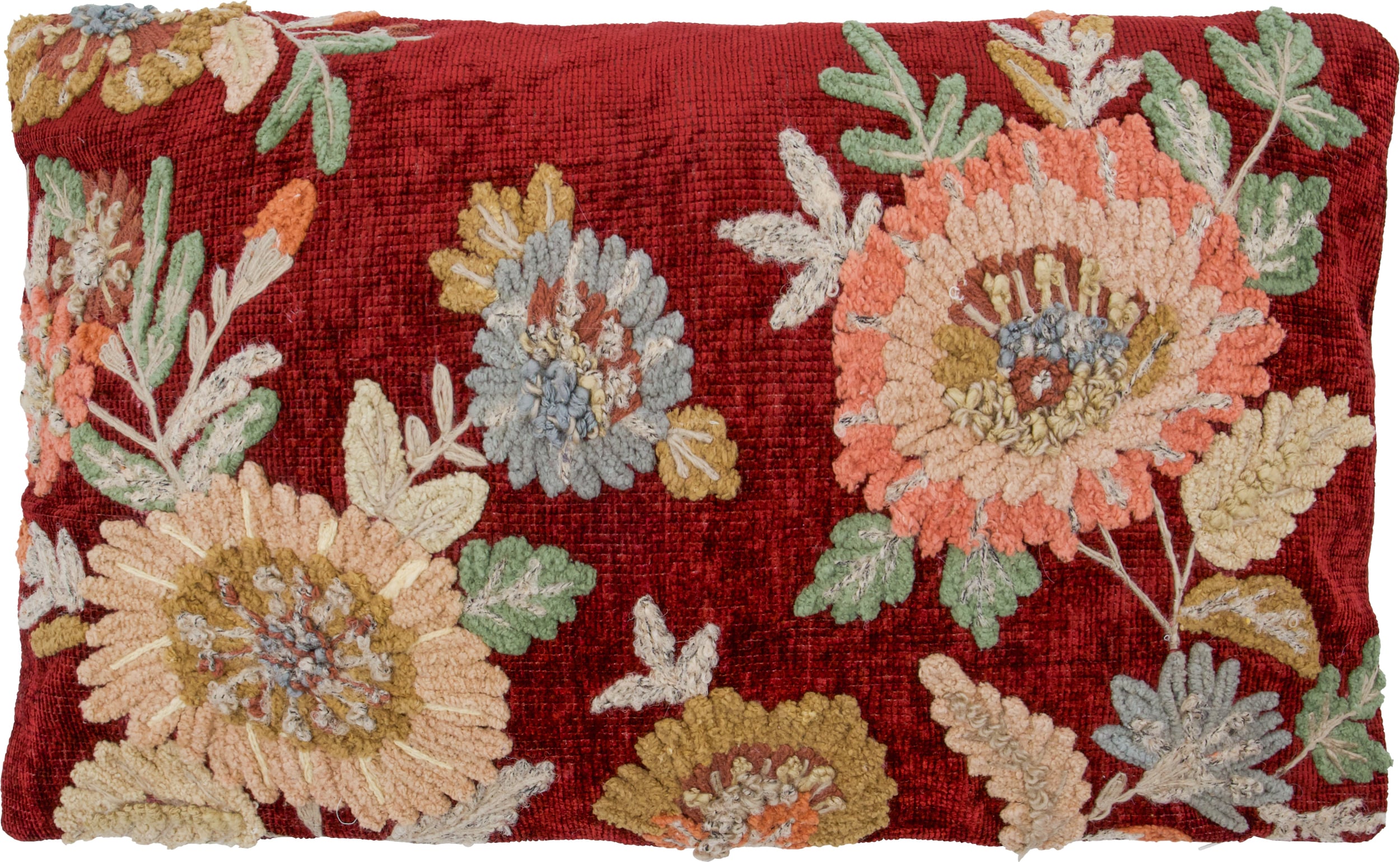 HDNica Kissenbezug 50 x 30 cm, rot