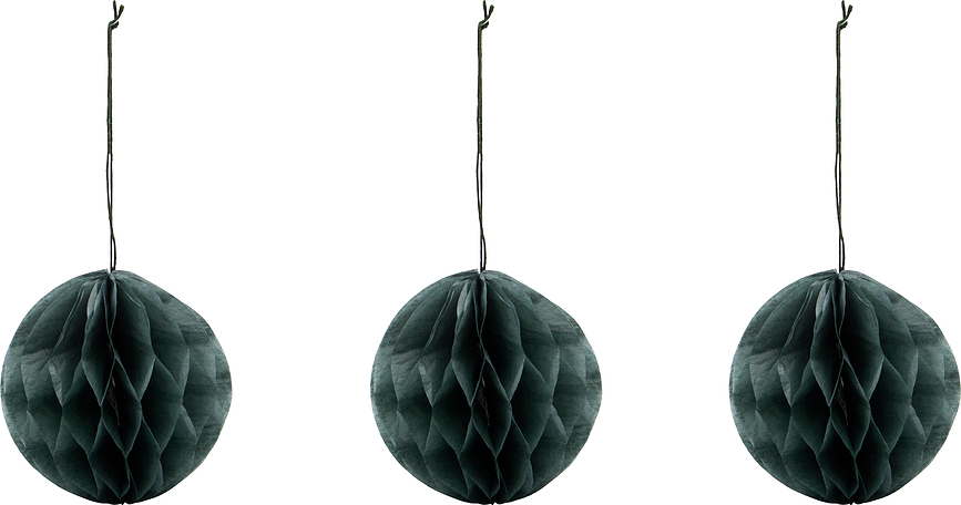 HDOrb Boules de Noël petites, Lot de 3