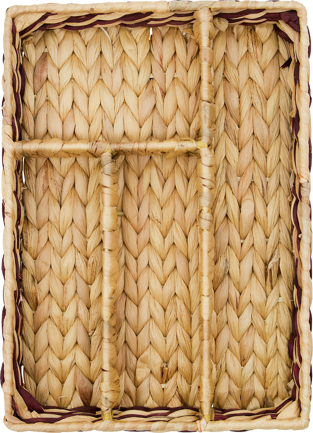 HDOrgi Θήκη Μαχαιροπίρουνων για συρτάρι, 35 x 25 εκ., καφέ-μπεζ