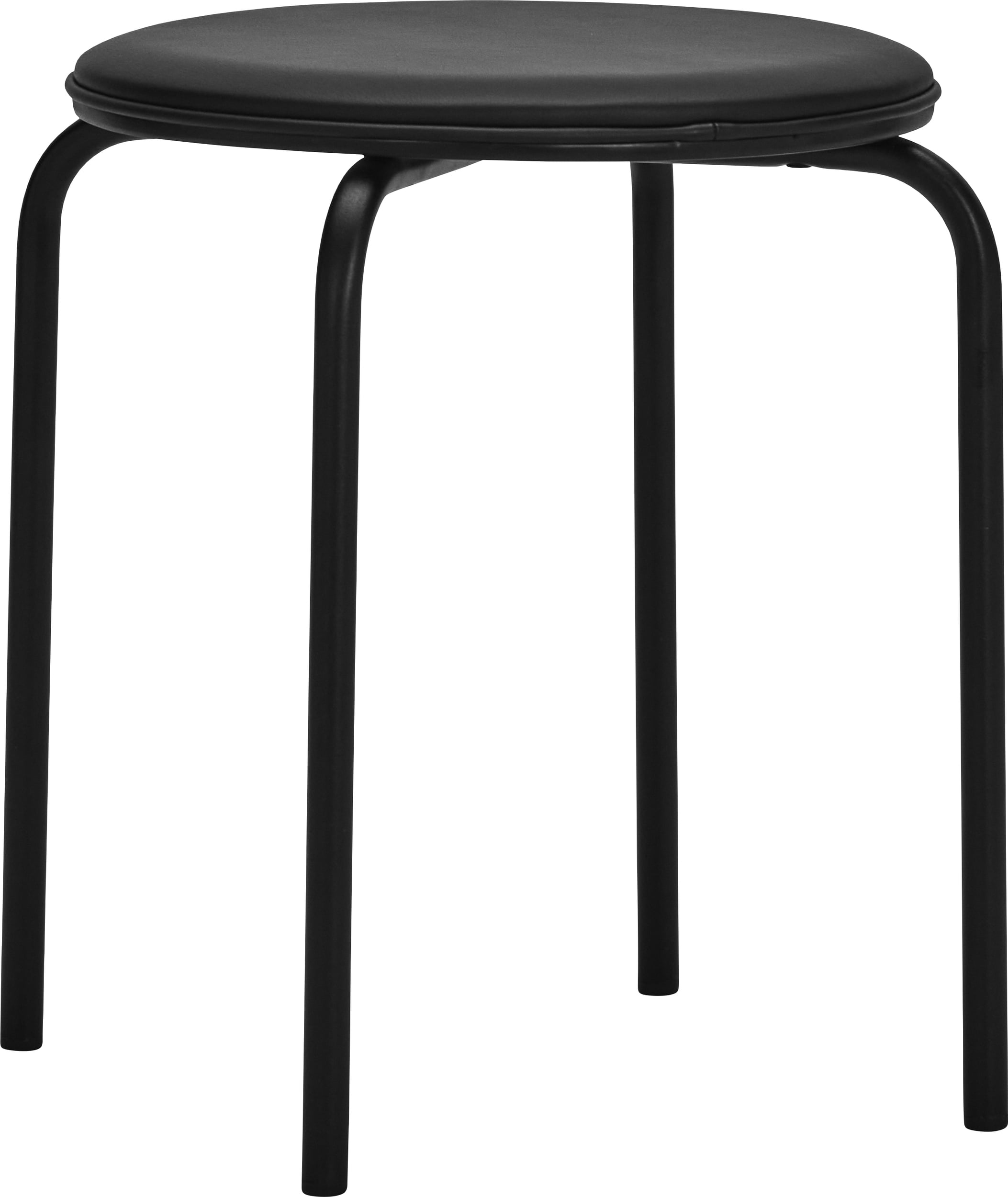 HDPova Hocker 45 cm, schwarz
