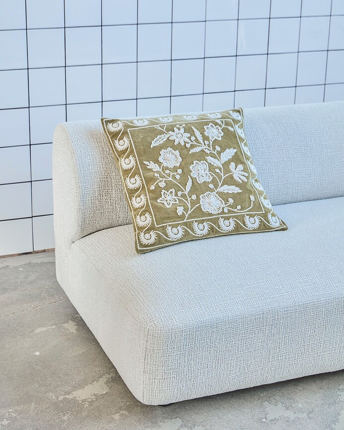 HDRica Prevleka za vzglavnik, 50 x 50 cm, gorčična