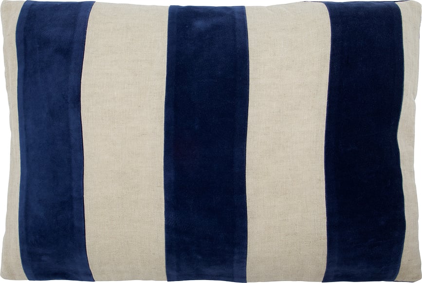 HDSono Housse de Coussin, 40 x 60 cm, sable et bleu