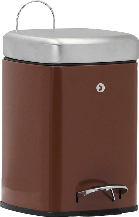 HDSort Poubelle à pédale, 29,5 x 27,5 cm