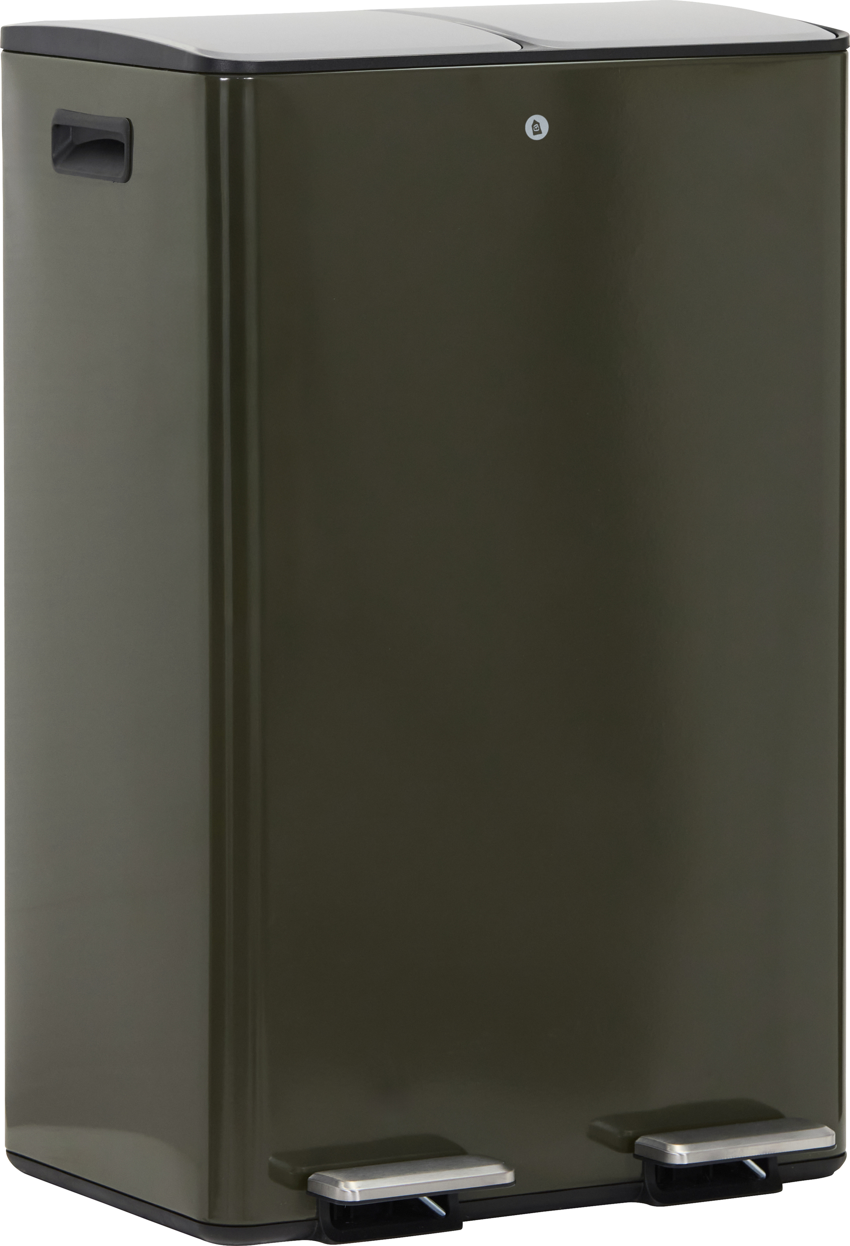 HDSort Tretmülleimer, 71 x 35,5 cm, khaki