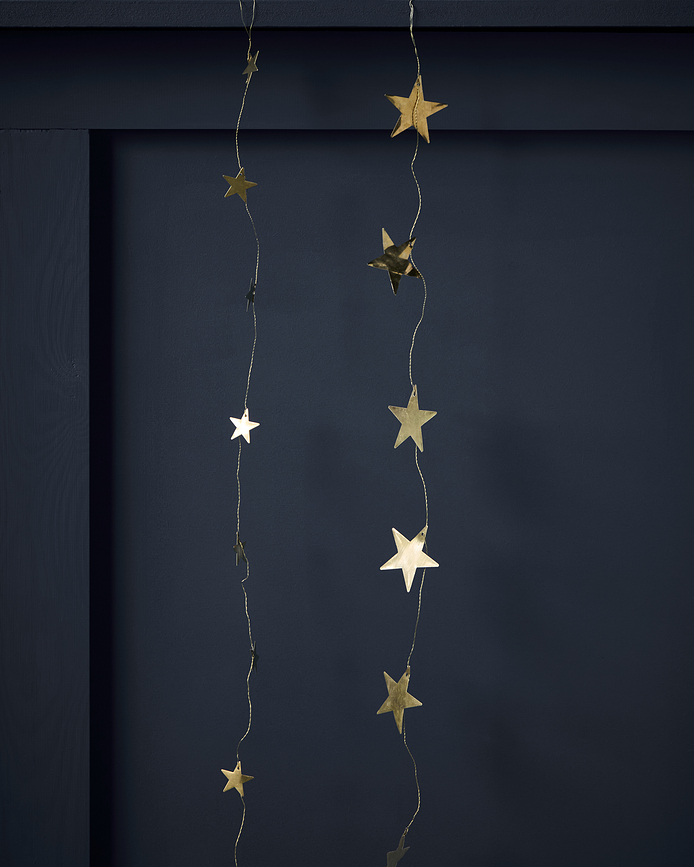 HDStars Girlanda, majhna, medenina