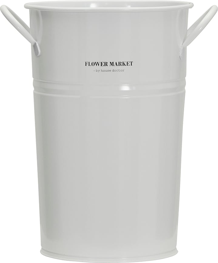 HDStore Cvetlični lonec, 37 cm, bel