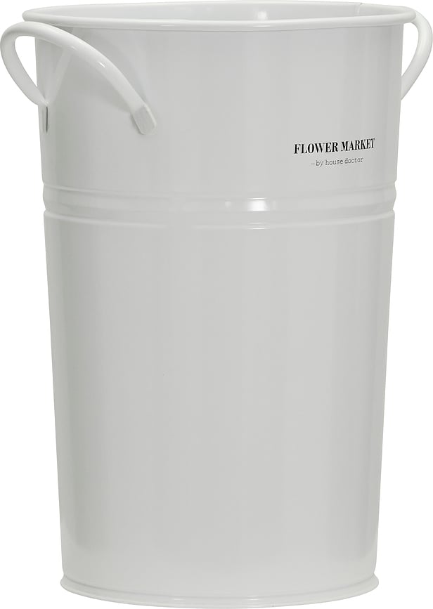 HDStore Γλάστρα, 37 cm, λευκή