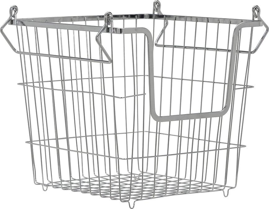 HDTaw Καλάθι Αποθήκευσης, 23,5 x 32 εκ., ατσάλινο