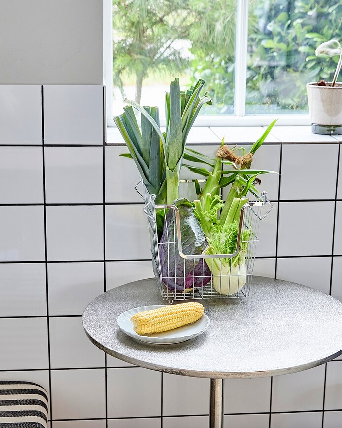 HDTaw Košara za pohranu 18 x 32 cm čelična